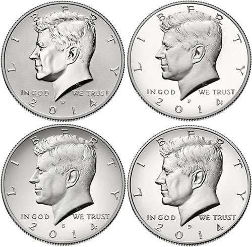 four-coin-set