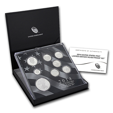 US-Mint-2014-Limited-Edition-Silver-Proof-Set