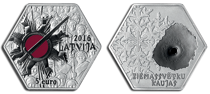 latvia-2016-€5-christmas-battle-or