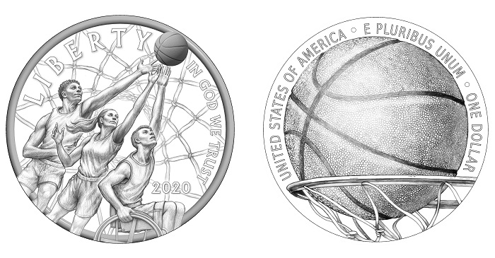 Basketball Hall of Fame Reverse – GOLD
