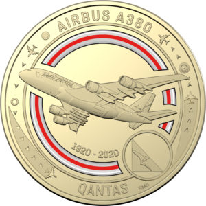 2020-1-Uncirculated_Qantas_Centenary_Airbus-A380_Coin_REV-300x300