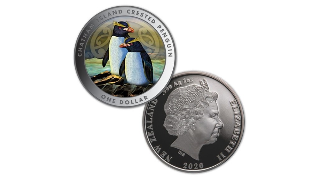 New-Zealand-2020-Chatham-island-penguin-Dollar-pair