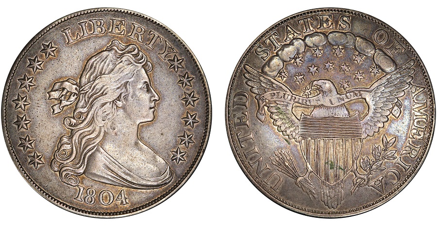 1854 Braided Hair Large Cent - Ruby Lane